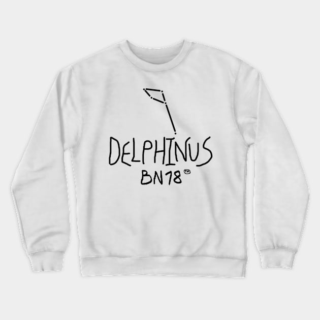 Delphinus Constellation by BN18 Crewneck Sweatshirt by JD by BN18 